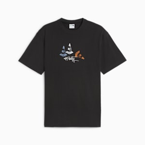 DOWNTOWN 180 Men's Graphic Tee, PUMA Black, extralarge