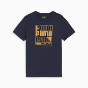 T-shirt GRAPHICS PUMA Enfant et Adolescent, Club Navy, extralarge