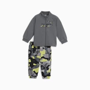 MINICATS CAMO Two-Piece Toddlers' Jogger Set, Mineral Gray, extralarge