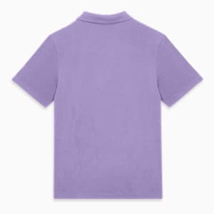 Graphic Boy's Polo T-shirt, Vivid Violet