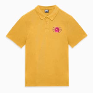 Graphic Boy's Regular Fit Polo T-shirt, Mustard Seed, extralarge-IND
