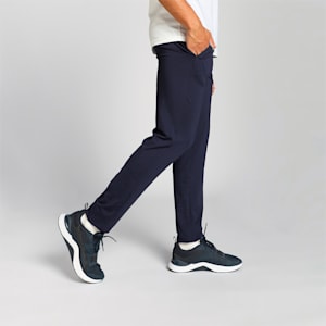 Active Graphic Men's Slim Fit Pants, PUMA Navy, extralarge-IND