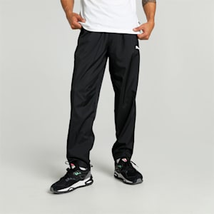Men's Zippered Woven Pants, PUMA Black, extralarge-IND