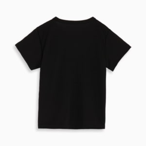 キッズ ボーイズ アクティブ スポーツ ポリ 半袖 Tシャツ 120-160cm, PUMA Black, extralarge-JPN