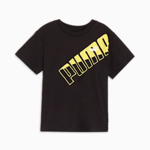 キッズ ボーイズ プーマ パワー MX 半袖 Tシャツ B 120-160cm, PUMA Black, extralarge-JPN