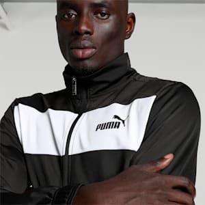 Puma slim fit tracksuit best sale