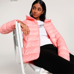 PackLITE Women's Hooded Down Jacket, Peach Smoothie, extralarge-IND