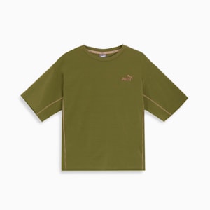 メンズ CORE HERITAGE 半袖 Tシャツ, Olive Green, extralarge-JPN