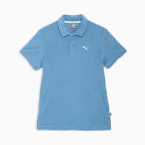 メンズ サマーパック パイル 半袖 ポロシャツ, Zen Blue, extralarge-JPN