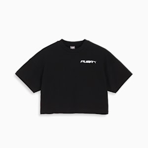 ウィメンズ CORE HERITAGE MX 半袖 Tシャツ, PUMA Black, extralarge-JPN