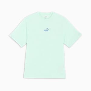 ウィメンズ ESS+ MX NO1 ロゴ リラックス 半袖 Tシャツ, Fresh Mint Heather, extralarge-JPN