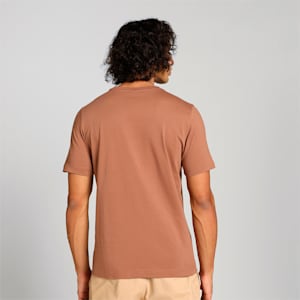 PUMA x one8 Men's Overlay T-shirt, Brown Mushroom, extralarge-IND