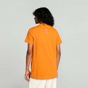 PUMA x one8 Men's Core Elevated Slim Fit T-shirt, Ginger Tea, extralarge-IND