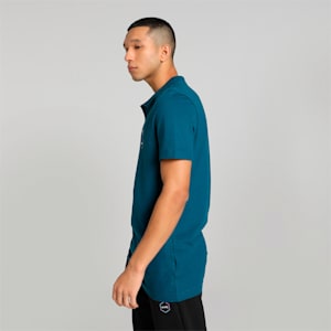 PUMA x one8 Core Men's Slim Fit Polo, Ocean Tropic, extralarge-IND