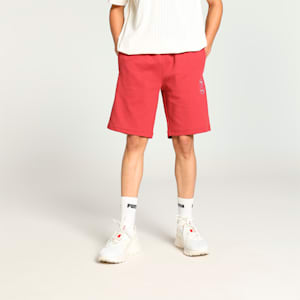 PUMA x one8 Elevated Men's Shorts, Club Red, extralarge-IND