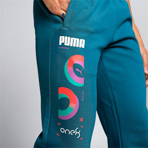 PUMA x one8 Core Elevated Men's Pants, Ocean Tropic, extralarge-IND