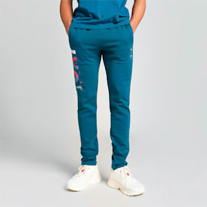 PUMA x one8 Core Elevated Men's Pants, Ocean Tropic, extralarge-IND