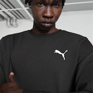 Small Logo TR Men's Crew-Neck Sweatshirt, PUMA Black-Cat, extralarge-IND