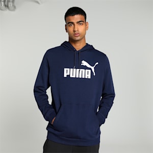 Big Logo Men's Hoodie, PUMA Navy, extralarge-IND