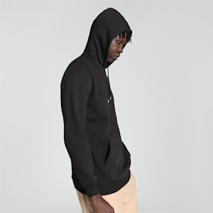 Small Logo Men's Hoodie, PUMA Black-Cat, extralarge-IND