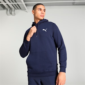 Small Logo Men's Hoodie, PUMA Navy-Cat, extralarge-IND