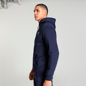 Small Logo Men's Hoodie, PUMA Navy-Cat, extralarge-IND