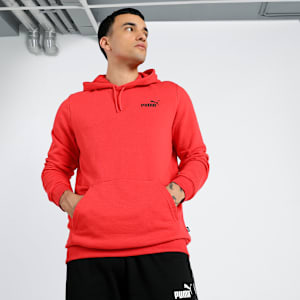 Small Logo TR Men's Hoodie, For All Time Red, extralarge-IND
