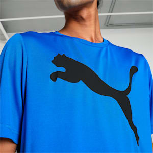 Active Big Logo Men's T-shirt, PUMA Team Royal, extralarge-IND