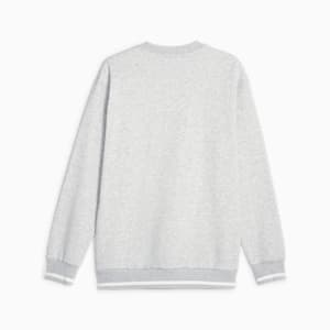 PUMA Squad Crew FL Sweatshirt, Light Gray Heather, extralarge-IND