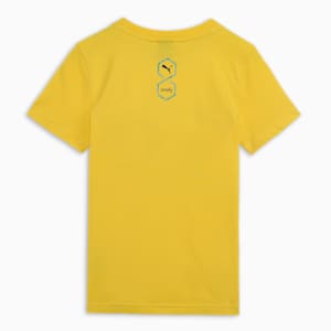 PUMA x one8 Core Elevated Boy's T-shirt, Pelé Yellow, extralarge-IND