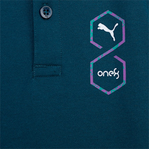 PUMA x one8 Core Boy's Polo, Ocean Tropic, extralarge-IND