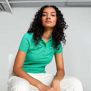 Women's Polo T-shirt, Jade Frost, extralarge-IND