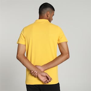 Men's Slim Fit Polo T-shirt, Mustard Seed, extralarge-IND