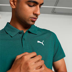 Ess Men's Slim Fit Polo T-shirt, Malachite, extralarge-IND