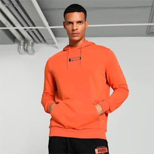 Men's Varsity Graphic Hoodie, Chili Powder, extralarge-IND