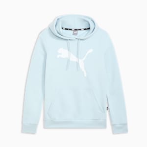 Essentials Big Cat Logo Women's Hoodie, Frosted Dew, extralarge