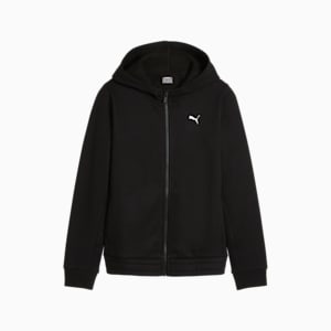 TRAIN FAVORITE Big Kids' Full-Zip Hoodie, PUMA Black, extralarge