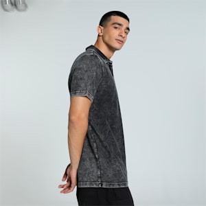 Men's Classics Graphic Polo, PUMA Black, extralarge-IND