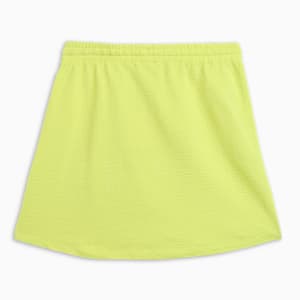 Ruffles Girl's Skirt, Lime Sheen, extralarge-IND