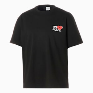ユニセックス K7D1+ SUPAEVO 半袖 グラフィック Tシャツ, Puma Black