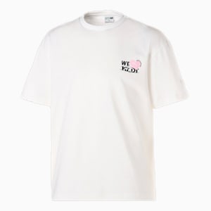ユニセックス K7D1+ SUPAEVO 半袖 グラフィック Tシャツ, PUMA White