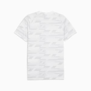 メンズ エヴォストライプ AOP 半袖 Tシャツ, PUMA White, extralarge-JPN