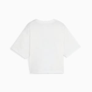 ウィメンズ ESS+ ブロッサム グラフィック 半袖 Tシャツ, PUMA White, extralarge-JPN