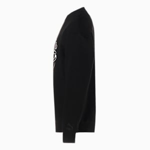 ユニセックス K7D1+ SUPAEVO クルーネック グラフィック シャツ, Puma Black-Aurora Pink