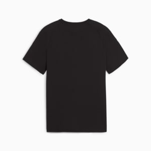 キッズ ボーイズ エヴォストライプ 半袖 Tシャツ 120-160cm, PUMA Black, extralarge-JPN