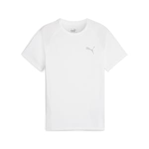 キッズ ボーイズ エヴォストライプ 半袖 Tシャツ 120-160cm, PUMA White, extralarge-JPN