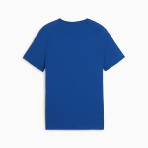 キッズ ボーイズ エヴォストライプ 半袖 Tシャツ 120-160cm, Cobalt Glaze, extralarge-JPN