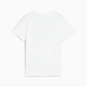キッズ ボーイズ グラフィックス キャット 半袖 Tシャツ 120-160cm, PUMA White, extralarge-JPN