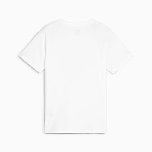 キッズ ボーイズ アクティブ スポーツ グラフィック 半袖 Tシャツ 120-160cm, PUMA White, extralarge-JPN