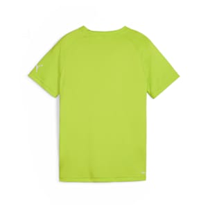 キッズ ボーイズ アクティブ スポーツ ポリ AOP 半袖 Tシャツ 120-160cm, Lime Pow, extralarge-JPN